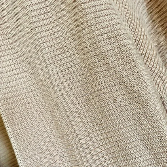 Eileen Fisher Powder Pink Silk & Cashmere Blend Straight Cardigan Sweater - Picture 11 of 11